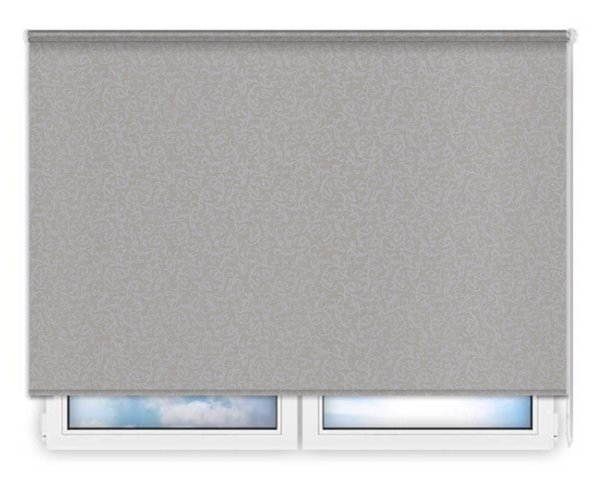 Стандартные рулонные шторы Фрост серый цена. Купить в «Мастерская Жалюзи»